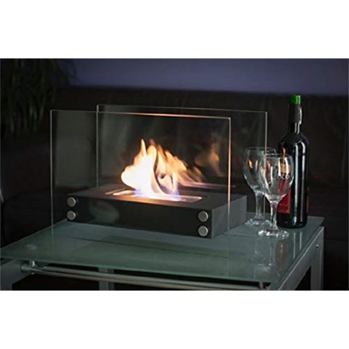 ALCA BioEthanol Outdoor Tabletop Fireplace with Flame Guard Wayfair.ie